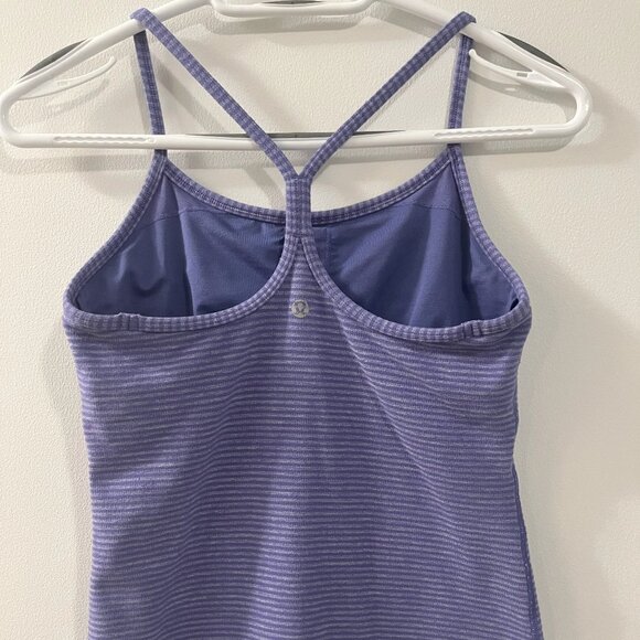 Lululemon Women's Exercise Tank Top, Size 6, Blue and Gray - Picture 3 of 11